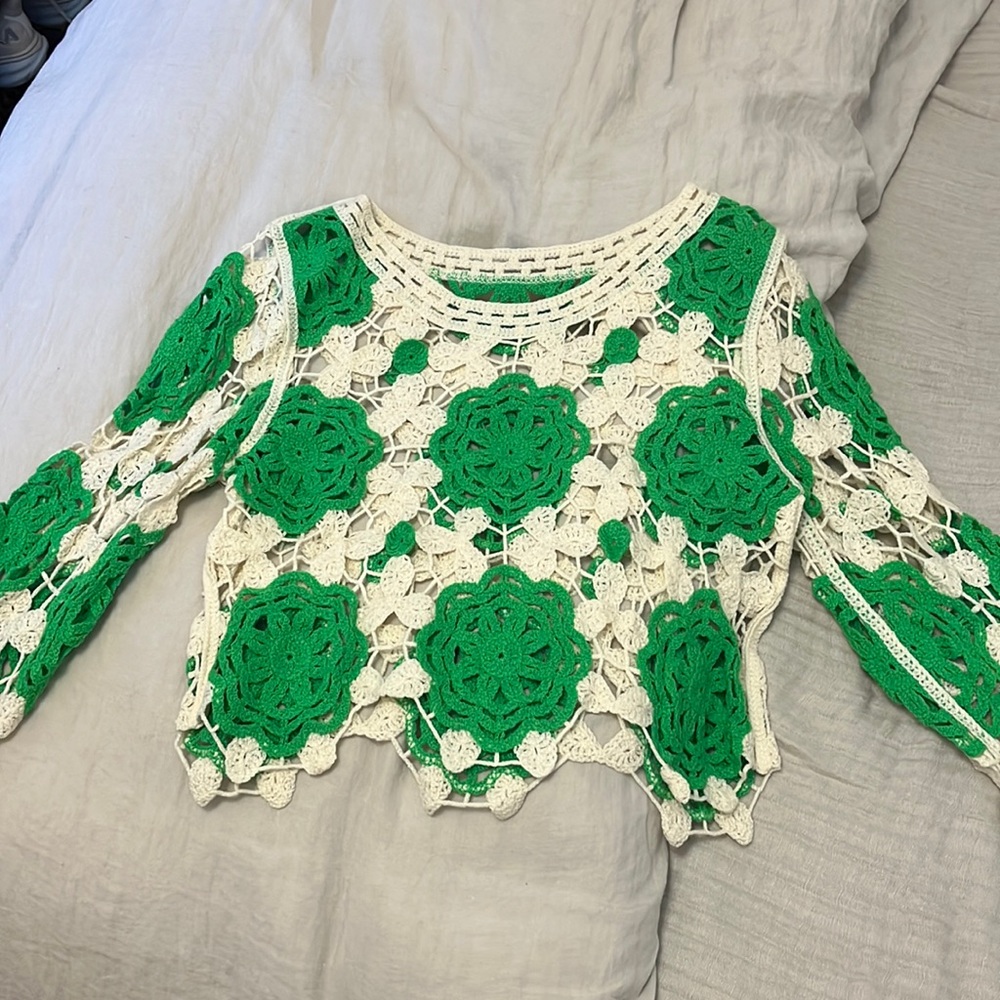 Handmade Crocheted top